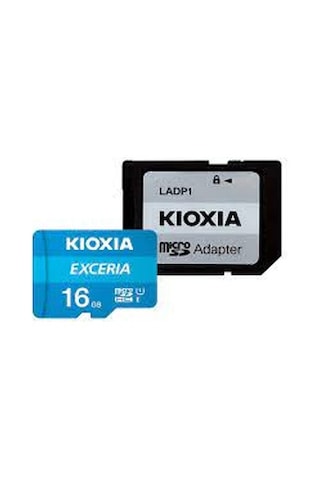 Kioxia SDHC UHS-1 C10 16 GB Exceria Micro Hafıza Kartı