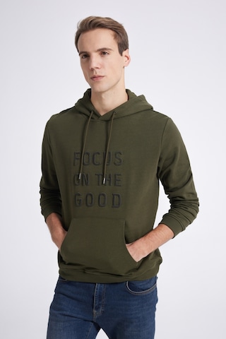 Ds Damat Slim Fit Haki Sweatshirt 1hce238310119 Haki