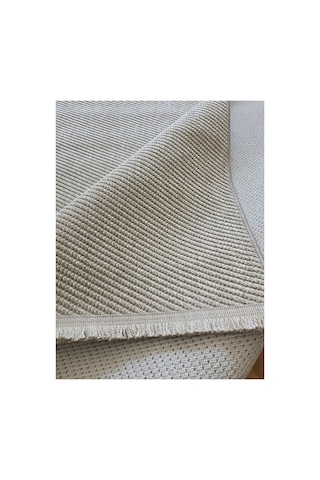 Badelya Home Lara 03 Bej Sisal İskandinav Extra Yumuşak Özel Kesim Kolay Temizlenen Salon Koridor Halısı 03-bej