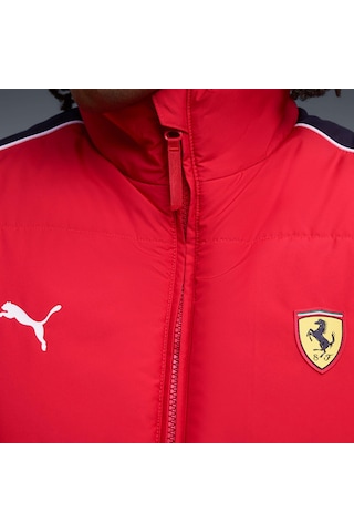 Puma Scuderıa Ferrarı Mt7 Erkek Dolgulu Yelek 632763 02 Kırmızı