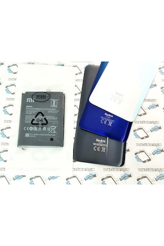 Xiaomi Redmi Note 8 Pro Pil Batarya + Arka Kapak (Cam) (275877882)