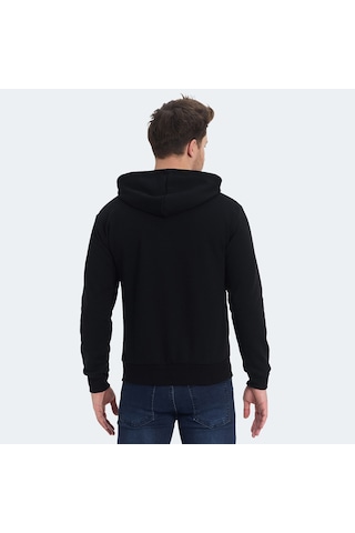 Slazenger KOZZAX IN Erkek Sweatshirt Siyah