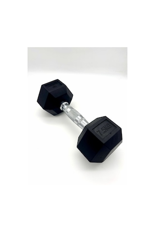 Alin Sport 7,5 Kg Kauçuk Profesyonel Olimpik Hex Dumbbell Hex Dambıl - Altıgen Dambıl