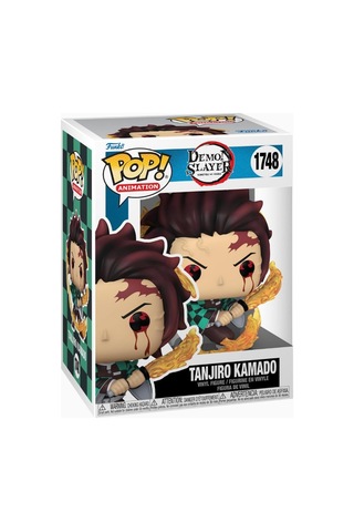 Funko Pop Animasyon: Demon Slayer, Tanjiro Kamado Sun Breathing Vinil Koleksiyon Figürü Karakter Figürü