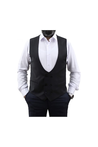 Mentor Regalo Kruvaze Yelek Siyah 50188