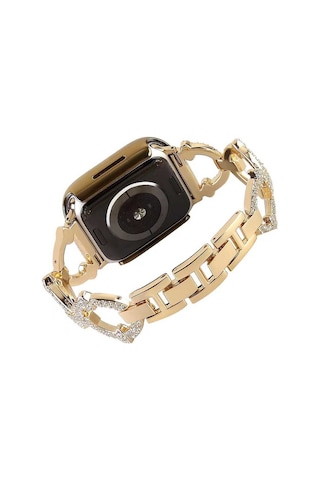 Apple Uyumlu Watch 7 45 MM Krd-57 Metal Kordon