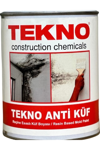 Tekno Anti Küf Reçine Esaslı Nem Rutubet Küf Boyası Beyaz 3 KG