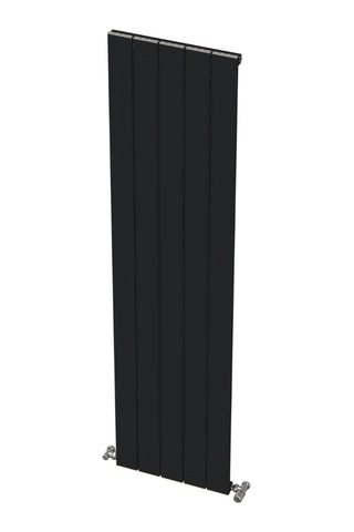 Alüminyum Radyatör 1750 X 445 5 Dilim Siyah Ral9005