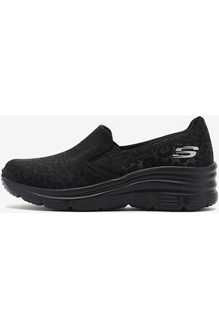 Skechers Fashion Fit Kadın Siyah Spor Ayakkabı 896293tk Bbk Siyah