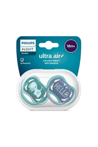 Philips Avent Ultra Air Emzik +18 Ay 2li Erkek Scf349/18 Çok Renkli