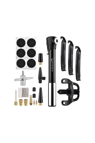 Novahub Mini Bisiklet Pompası 120psı Max Yüksek Basınçlı Hava Pompası, Presta & Schrader Valflerine Uygun