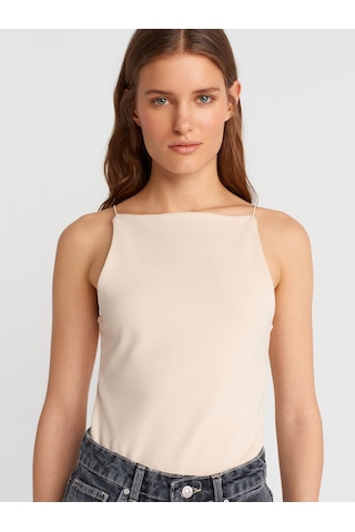 Dilvin 21020 Halter Yaka Top-taş Taş