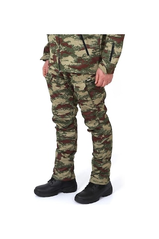 Terrien Spor Kıyafeti Operasyon Giysisi Metam Outdoor Softshell Su Geçirmez Kışlık Taktik Erkek Pantolon Çok Renkli