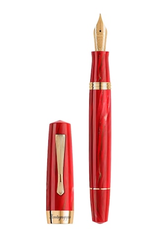 Montegrappa Elmo 02 Ventorum Auster Dolma Kalem Ise2r2ar 2 Kırmızı