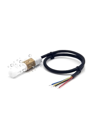 90cm Kablolu Su Geçirmez Sht20 I2c Sıcaklık Ve Nem Sensörü -40c / 125c Dijital Klima Termostat Medikal Endüstriyel