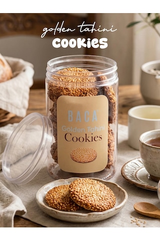 Baca Golden Tahini Cookies 100 G