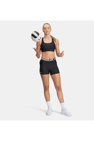 Under Armour Ua Crossback Mid Kadın Spor Sütyeni 1361034-001 Siyah