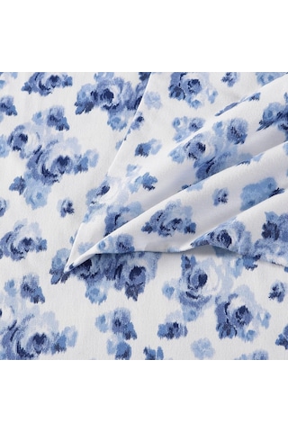 Laura Ashley Emelisa Flanel Nevresim Takımı %100 Pamuk, Ultra Yumuşak, Full Boy Renkli 130 X 190 Cm
