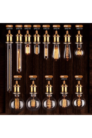 Sones 40w E27 Vida Led Kısılabilir Tungsten Ampul Evcil Hayvan Isıtma Lambası, Güç Kaynağı: G95 Düz Tel