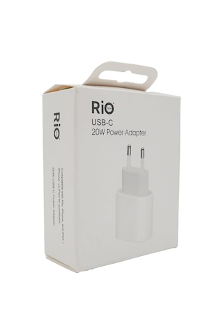 Rio Tech Usb-c 20w Power Adapter Hızlı Ve Güvenilir Şarj Çözümü