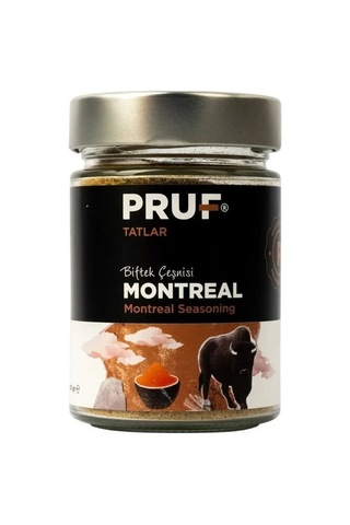 Pruf Tatlar Montreal Biftek Çeşnisi 145 G