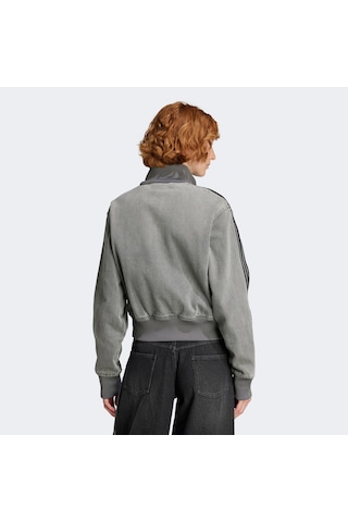 Adidas Adicolor Denim Kadın Gri Kot Hırka Jy2564 Gri