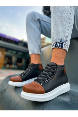 Ch258 - Gbt Roma Colourful Erkek Bot Sıyah/taba Çok Renkli