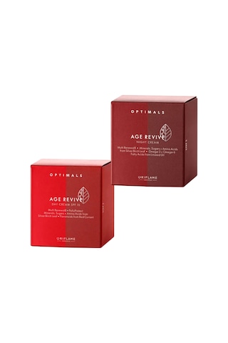 Optimals Age Revive Cilt Bariyerini Güçlendiren Ve Sıkılaştıran Gündüz Ve Gece Kremi 15 Spf