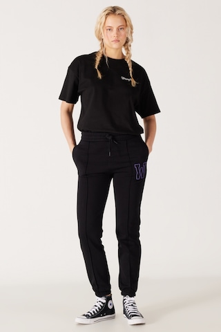 Wrangler Regular Fit Normal Kesim İçi Polarlı Cepli Siyah Jogger Eşofman Altı W232332001 Siyah