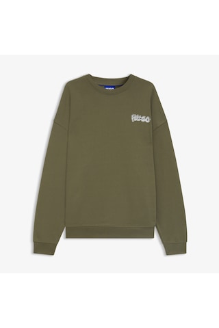 Hugo Nyrocrew Erkek Haki Sweatshirt 50549778 Haki