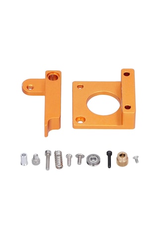 Koodmax 3d Yazıcı Alüminyum Blok 1.75 Mm Ekstrüder Braketi Mk8 Montaj Bloğu Sağ El