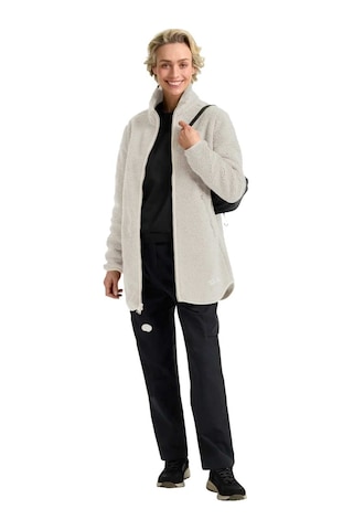 Jack Wolfskın Jack Wolfskin High Curl Coat Kadın Bej Outdoor Ceketi A0056 Kemik