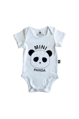 Banndu Bebek Body - Mini Panda Beyaz