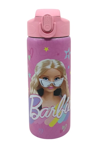 Barbie 600 Ml Çelik Matara 3452 Çok Renkli