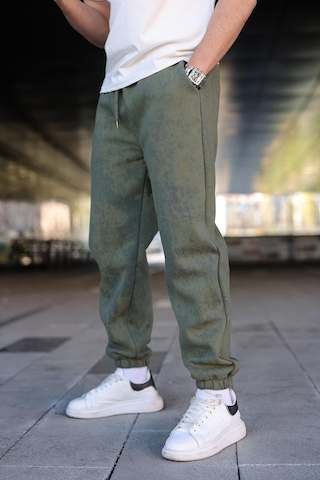 Madmext Haki Batik Desenli Jogger Eşofman Altı E6582 Haki
