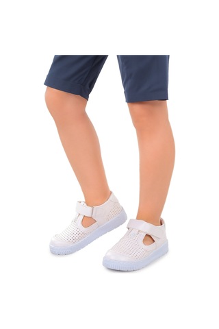 Kiko Kids Erkek Çocuk Günlük Ayakkabı Arz 2319 Beyaz