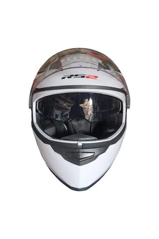 Rs2 Fullface Güneş Vizörlü Kask Beyaz