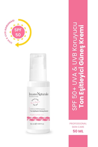 Ton Eşitleyici, Uva & Uvb Koruyucu Güneş Kremi 50 Ml