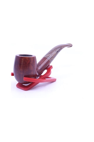 Şahin Sarı Yıldız Bent Billiard 9mm Filtreli Akrilik Saplı Pipo Mod L-10 247787