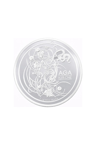 AgaKulche Kaplan Gümüş Sikke Coin