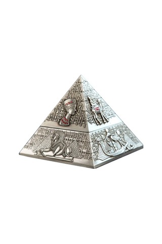 Tongxida Özellikle Mısır Firavun Rüzgar Geçirmez Metal Küllük Kapaklı Piramit Şekli Çok Renkli Moda Ve Konforlu Hayat Tarzı İç Çok Renkli