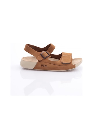 Dgn P28 Kadin Çift Bantli Sandalet P28-1512-R1774 Taba