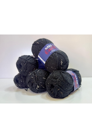 Nako Outlet İhraç Fazlası El Örgü İpi 500gr - Siyah