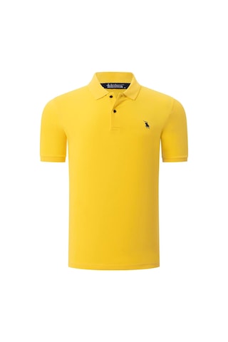 T8561 Dewberry Erkek Tshırt-düz Sarı Düz Sarı