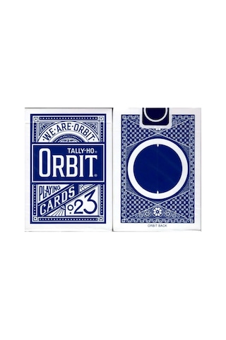 Orbit Tally Ho Circle Back Mavi Blue Premium Oyun Kağıdı İskambil Kartları Destesi