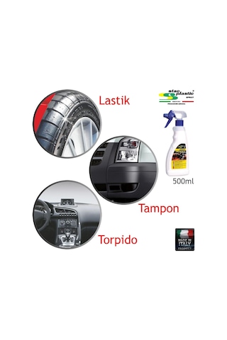 Stac Plastic 500 Ml Süt Silikon Parlatıcı Pompalı Br0901401