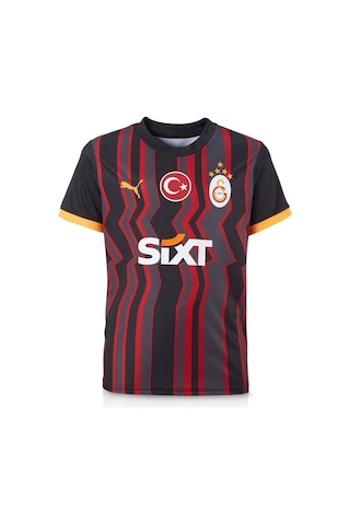 Gsstore Gs Frm 015 Galatasaray Lisanslı Kişiye Özel 2024/25 Alternatif Siyah Taraftar Forma Hediyelik Ahşap Kutulu Kırmızı - Mavi