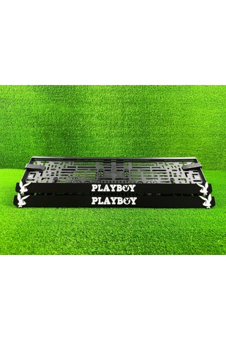 Plakam54 Playboy Siyah 3d Pleksi Araba Plakalığı
