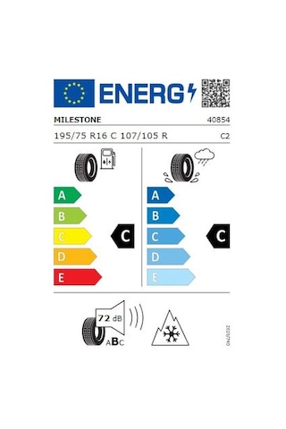 Milestone 195/75 R16 C 8Pr Wintide Kış Lastiği 2025