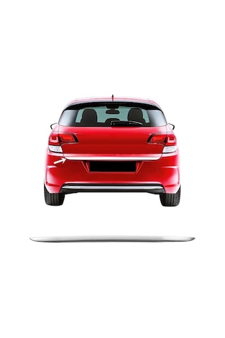Citroen C4 Hb Krom Bagaj Alt Çıta P.çelik 2010-2019 Arası